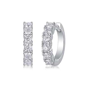 PURSUIT MOISSANITE STUD EARRINGS