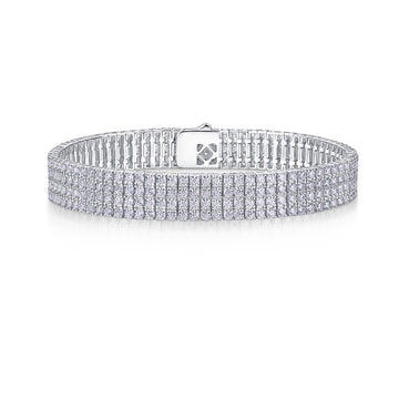 The Light On The Chain Moissanite Bracelet