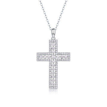 Shelter Moissanite Silver Necklace