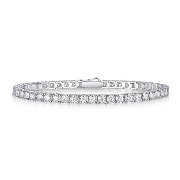 Luxury Moissanite Silver Bracelet