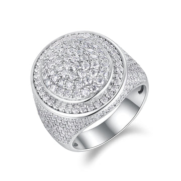 The Sovereign Moissanite Men's Ring