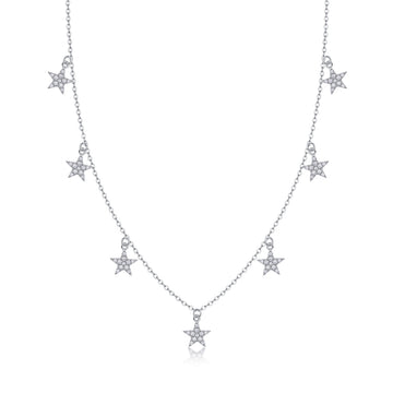 The Celestial Star Moissanite Necklace